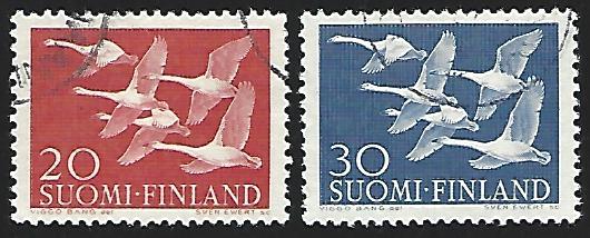 Finland #344-345 Used Full Set of 2