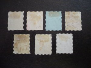 Stamps - Canada - Scott# 89-95 - Used Part Set of 7 Stamps