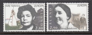 Aland 126-127 Europa MNH VF