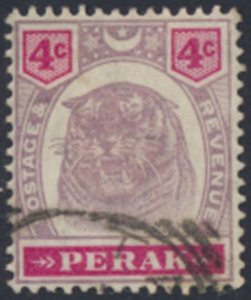 Perak  Malaya  SC#  50  Used  see details & scans