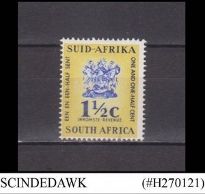 SOUTH AFRICA - 1961-68 REVENUE STAMP #109 - 1V -MINT NH