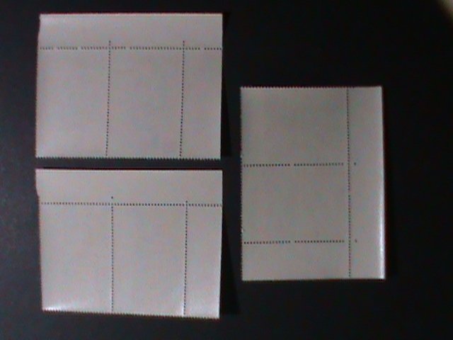 ​KOREA-1971 SC#738-40-ECONOMY DEVELOPMENT MNH  IMPRINT-BLOCK VERY FINE