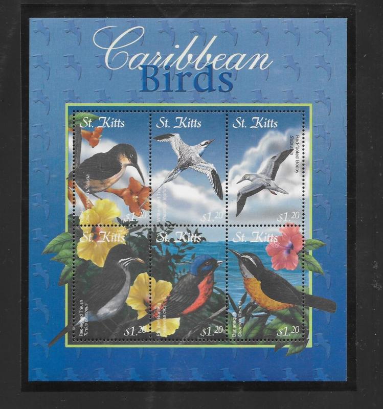 BIRDS - ST KITTS #515  MNH