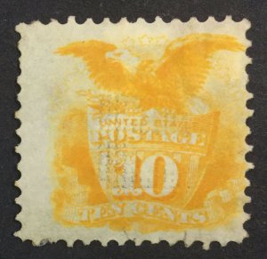 MOMEN: US STAMPS #116 UNUSED LOT #41836