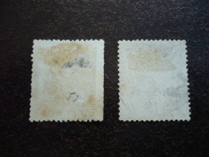 Stamps  - Cuba - Scott# 58-59 - Used Partial Set of 2 Stamps