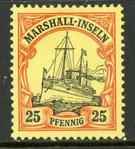 Marshall Islands 1901 Germany 25 pfg Sc #17 Mint E615