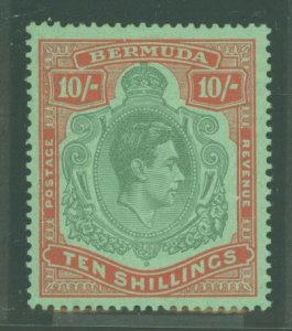 Bermuda #126b Unused Single