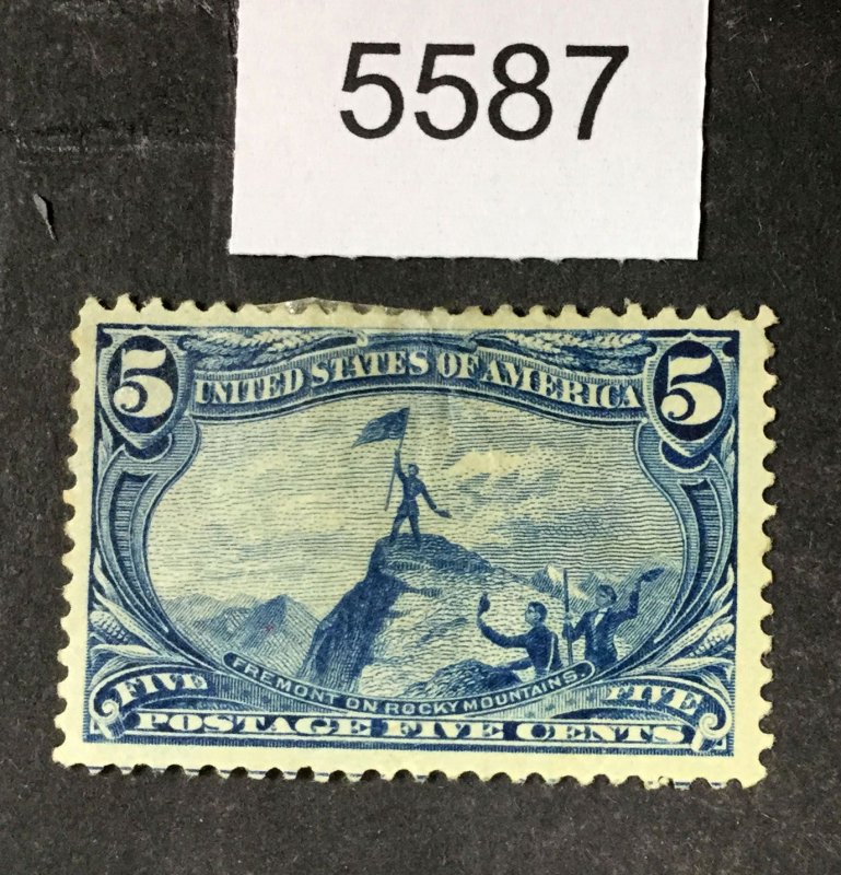 MOMEN: US STAMPS #288 MINT OG H   LOT #5587