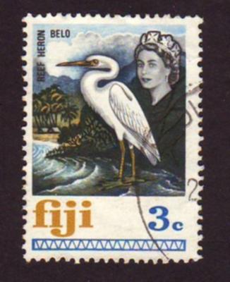 Fiji 1969 SG#393 3c Heron USED-Fine-NH.