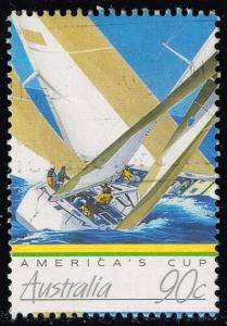 Australia #1013 America's Cup; Used (1.90)