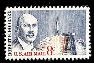 # C69 MINT NEVER HINGED ROBERT H. GODDARD