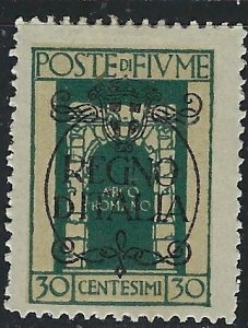 Fiume 17 MHR 1923 issue (fe8876)