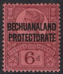 BECHUANALAND PROTECTORATE 1897 QV GB 6D