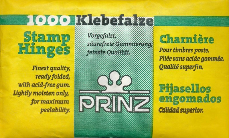 Prinz Stamp Prefolded HINGES Pack of 1000 