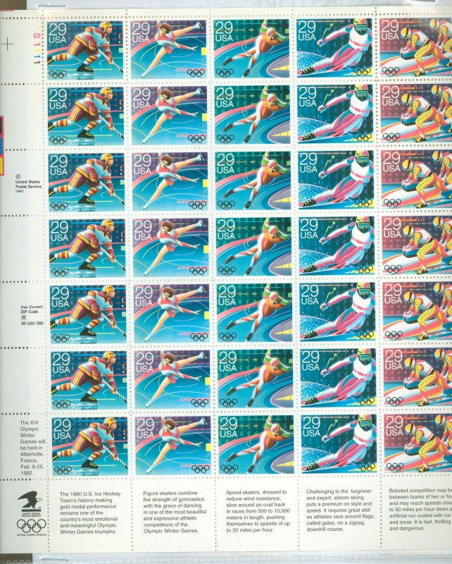 United States #2611-2615  Single (Complete Set) (Olympics)