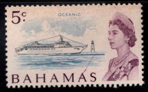 BAHAMAS Scott 256 MNH**  minor printing error, note ink between A and Lighthouse