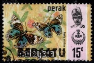 Malaysia - Perak  #151b Butterflies Type (Photo) - Used