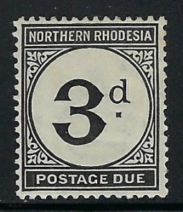 Northern Rhodesia J3 MH 1929 issue (an1585)