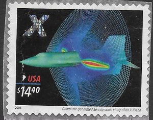 US #4019 used.  X-Plane.  Nice