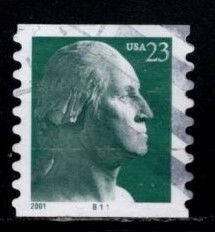 #3475A George Washington PNC #B11  (Off Paper) - Used