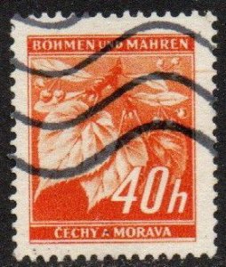 Czechoslovakia - Bohemia and Moravia Sc #25 Used