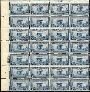 650 Mint,OG,NH... Plate Block of 28... SCV $232.00