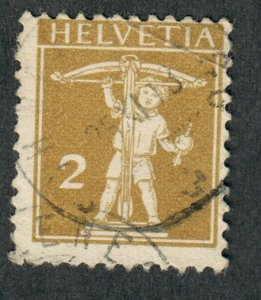 Switzerland #149 used single