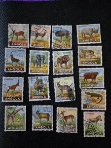 ANGOLA 1953 Animals Used SCV $5.95