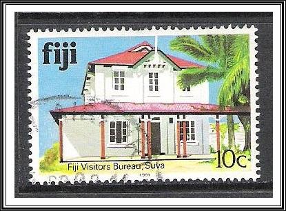 Fiji #414j Visitors Bureau Used