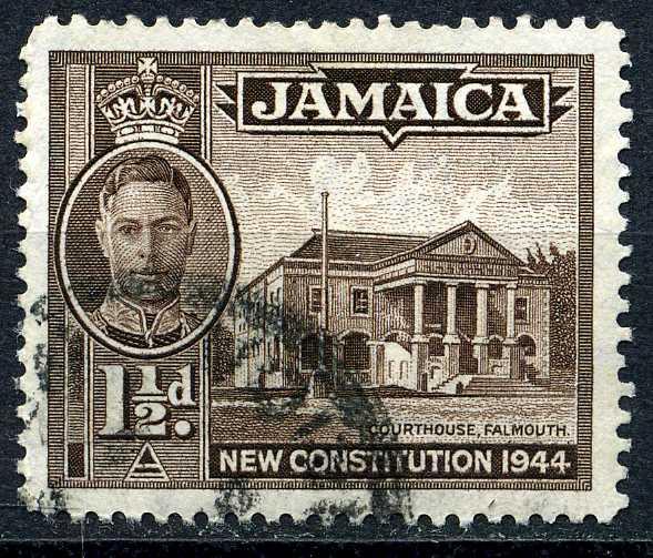 Jamaica #129 Courthouse Falmouth / New Constitution