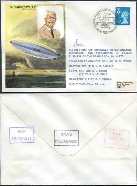 HA6b Sir Barnes Wallis CBE Pilot Signed