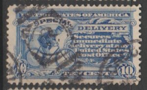 U.S. Scott #E6 Special Delivery Stamp - Used Single - IND