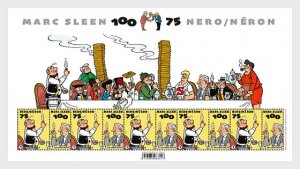 België / Belgium - Postfris/MNH - Sheet Marc Sleen, Nero 2022