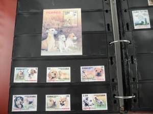 CUBA(2002-2008), Stamp Collection in stock pages(Kenmore binder)