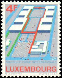 Luxembourg #549, Complete Set, 1974, Never Hinged