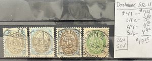 Denmark Used Selection #41//50b- SCV=$19.25