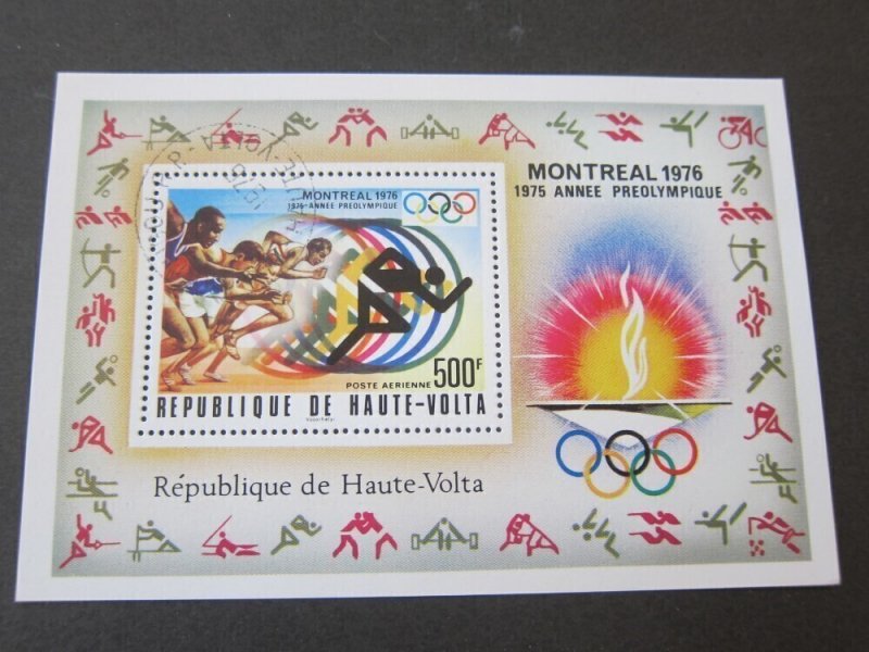 Upper Volta 1976 Sc C230 Olympic CTO set FU