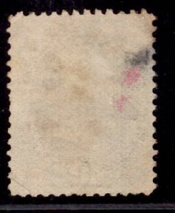 US Stamp #151 12c Dull Violet Clay USED SCV $200. Face Free Cancel.