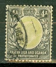 East Africa & Uganda 22 used fault CV $22.50