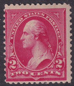 #252 Mint LH, Fine+ (CV $135 - ID47102) - Joseph Luft