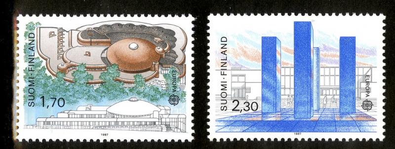 FINLAND  756-7 MNH SCV $10.50 BIN $6.00 EUROPA