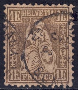 Switzerland #50  CV $130.00