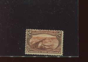 Scott 293 Trans-Mississip​​​pi Mint High Value Stamp  (Stock 293-1)