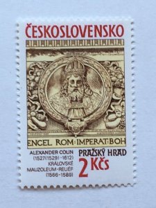 Czechoslovakia – 1989 – Single “Art” Stamp – SC# 2744 – MNH
