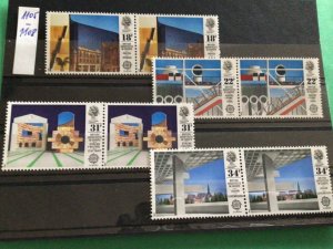 G. B. British architecture mint never hinged stamps  A11970