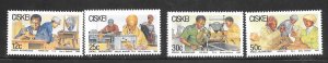 South Africa Ciskei #81-84 MNH 1986 Small Businesses (my4)