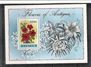 BARBUDA  364a MNH 1978 Flowers Sov. Sheet