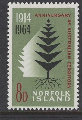 NORFOLK ISLAND 67 MNH *