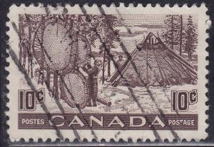 Canada 301 Drying Animal Hides 1950