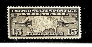 US Stamp- Scott # C8/AP5-15c-Mint/NH-1923-Perf.11-OG- Jumbo Margins